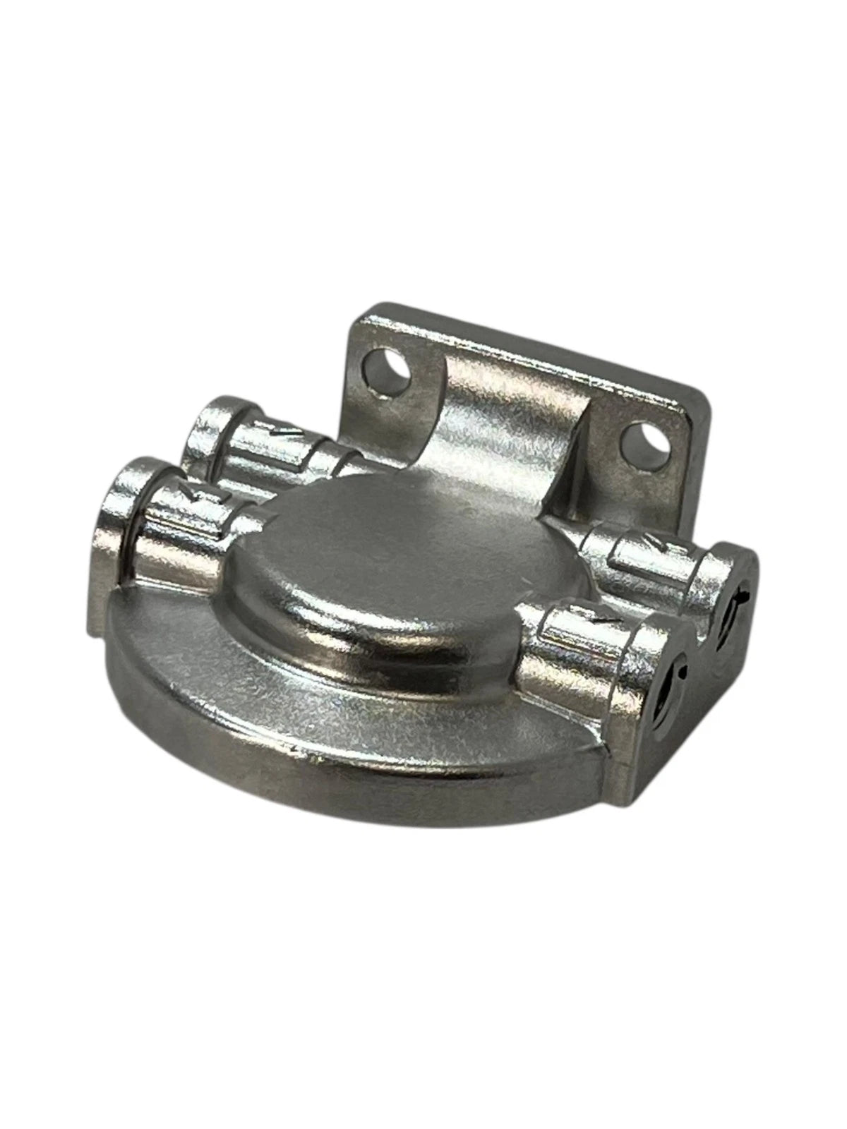 Sierra 18-7777, 1/4in NPT Fuel / Water Separator Stainless Bracket, (no Plugs)