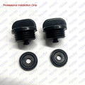 2Pcs Fit Suzuki 150HP-300HP Water Flush Plug with Gasket 17913-93J00 17914-93J00