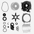 Evinrude Johnson 85 88 90 110 112 115 HP V4 Water Pump Impeller Kit Replacement