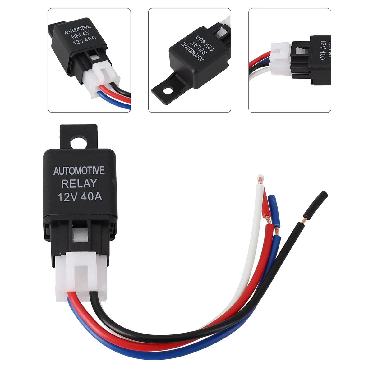 Cable Car Relay HID Headlights Package Contents: 1*Cable 1*Car Relay 12V