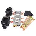 3Inch Dry Joint Exhaust Closed Cooling Spacer Kit for Mercruiser V6 V8 864929A4
