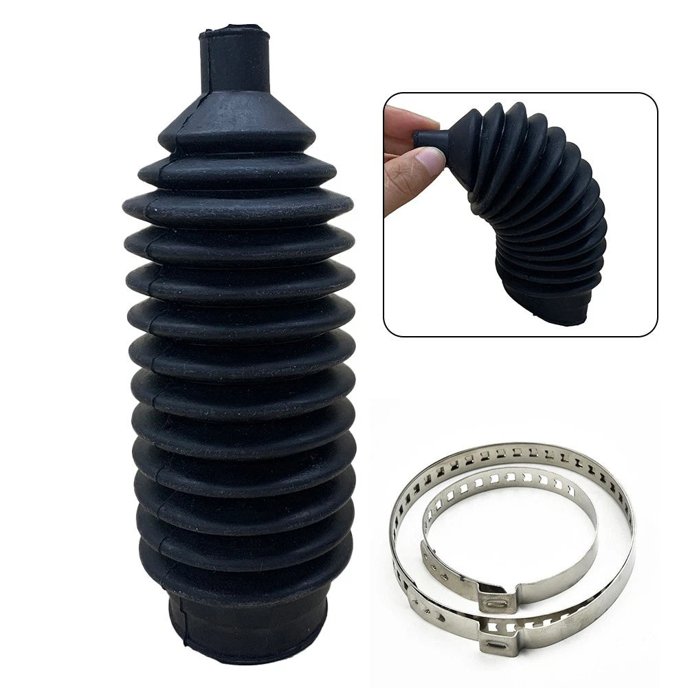 Pinion Boots Part and Pinion Bellow Boot Black Clamps Kits Power Steering Rack