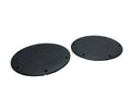 Deck Plate, Screw Down, Black, 7 7/8in Face, 6 1/8in Cutout, 2 Pack