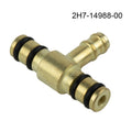 CARBURETOR BRASS FUEL TEE for FJ600 XS750 XS1100 2H7-14988-00 High Quality