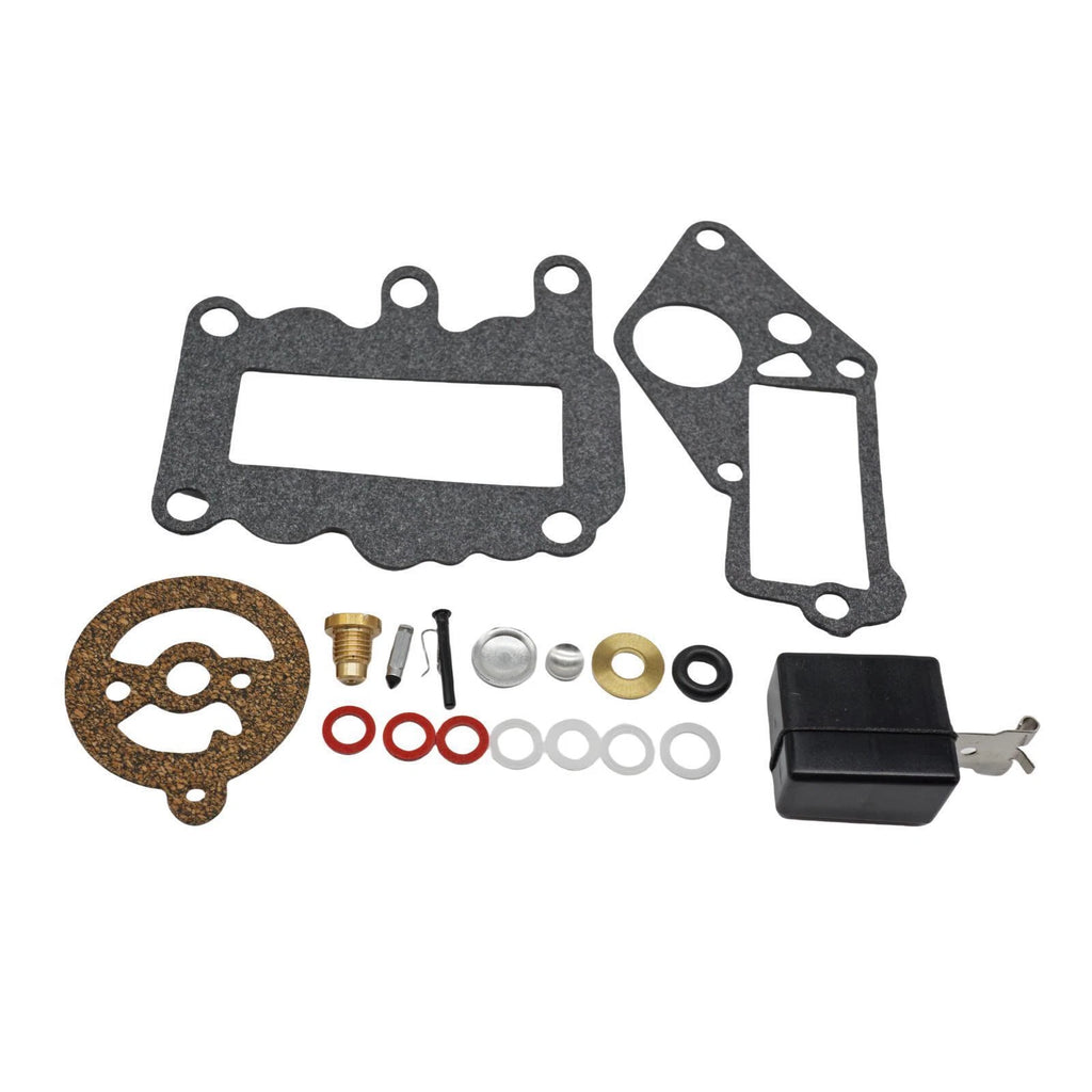Carb Kit W Float for Johnson Evinrude Outboard 9.5 BRP OMC Carburetor 382048