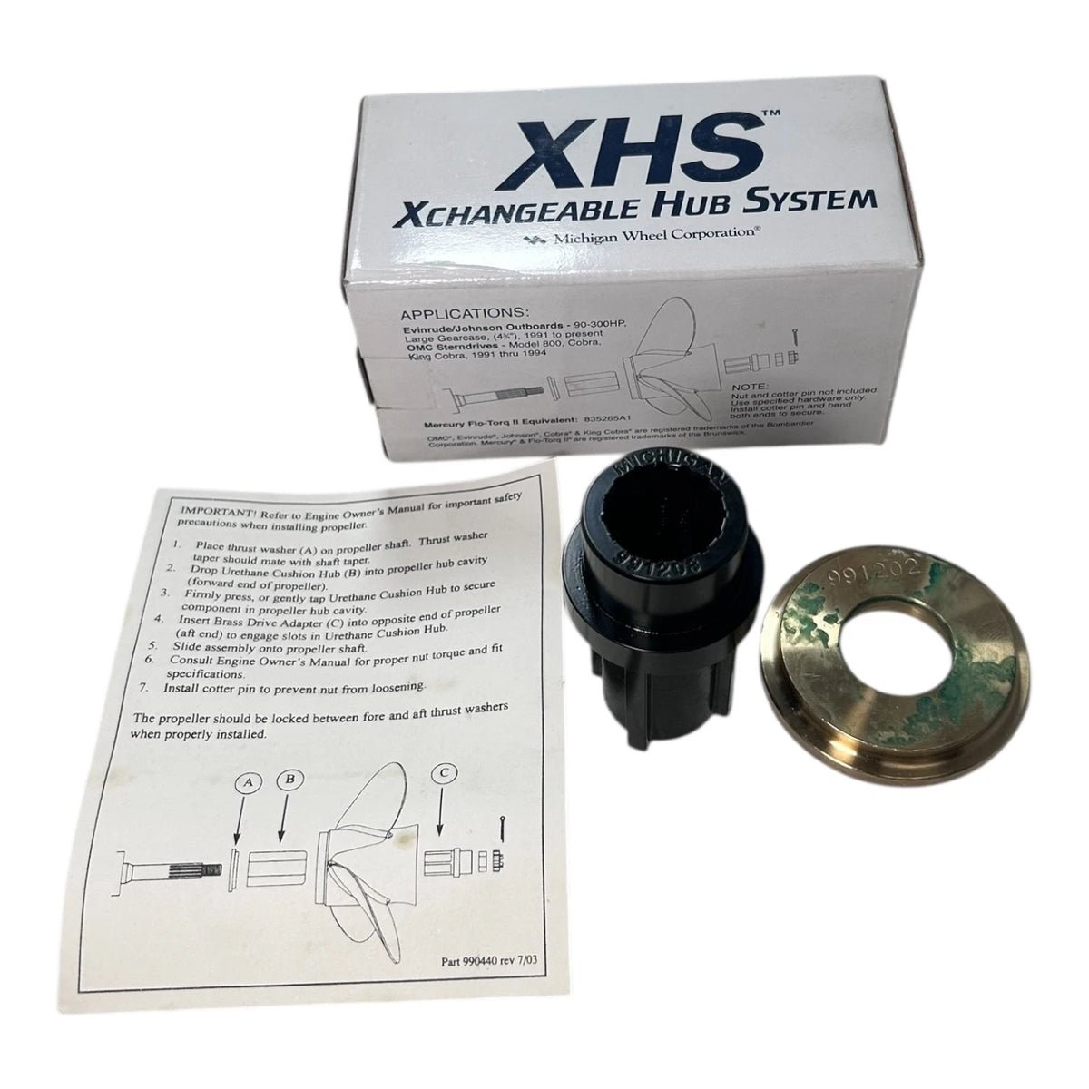 Michigan Wheel 100, XHS Hub Systems Bushing Set ( Missing Cushion Hub )