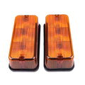 2X LED Warning Light 130882C1 92185C1 for Case 886 986 1086 1486 1586 3288 5088