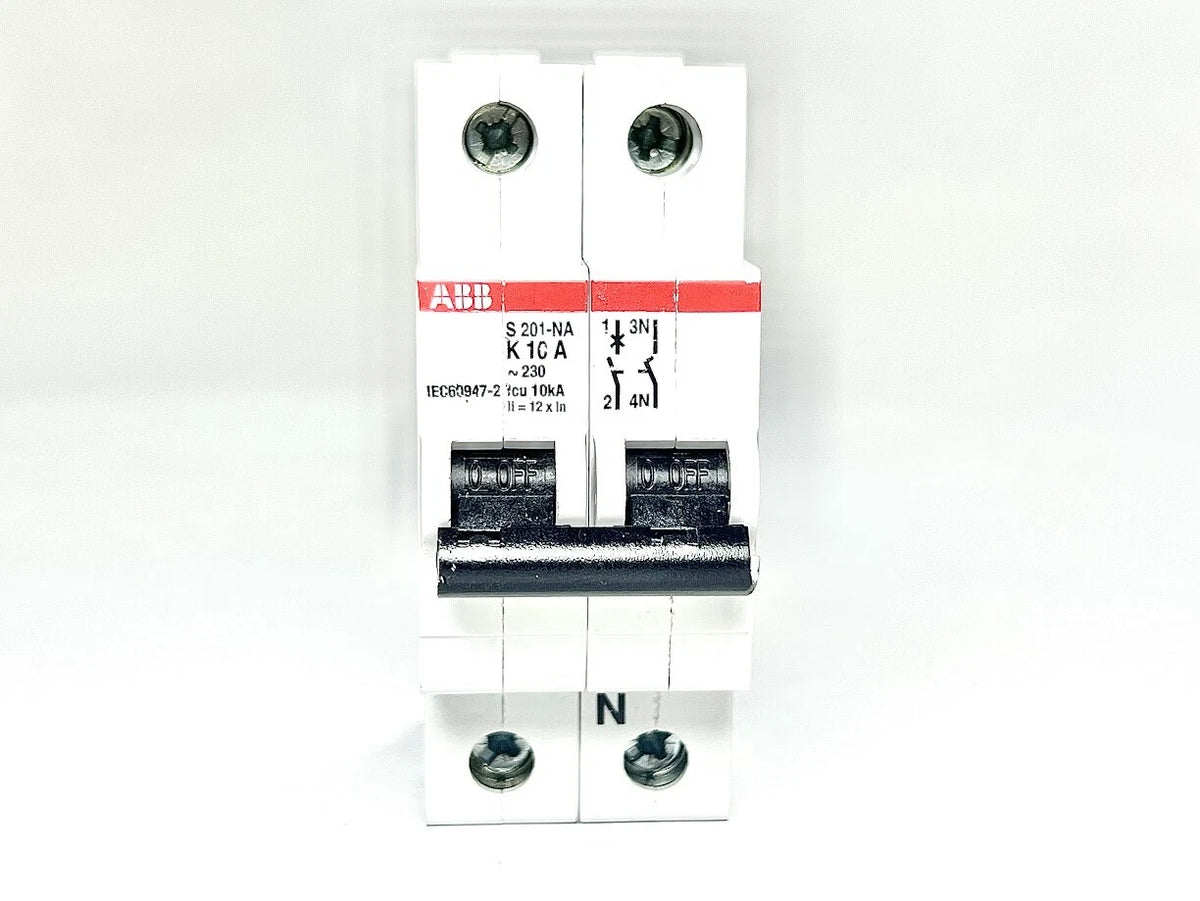 ABB, IEC 60947-2, S 201-NA, Circuit Breaker, K 10A, OEM