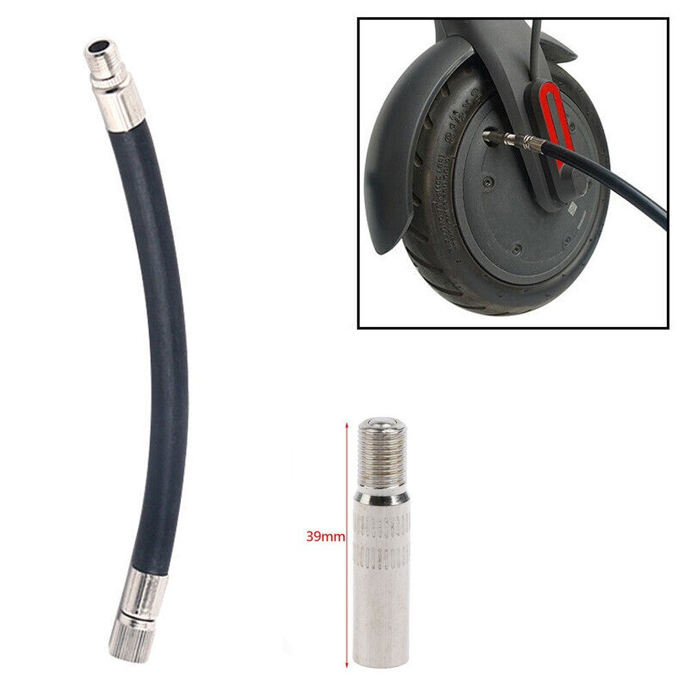 Tire Inflator Extension Hose Tube Air Pump Tube Scooter Accessories
