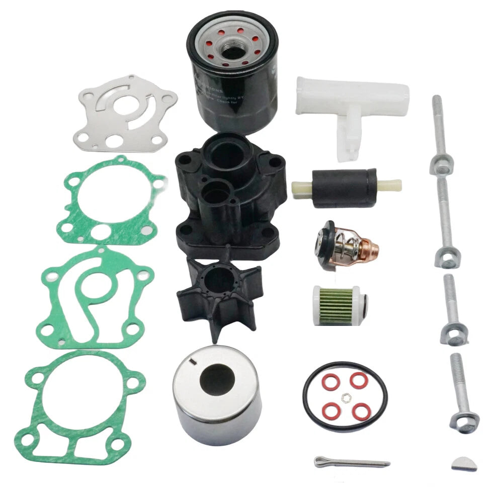 Maintenance Service Kit for Yamaha 4-Stroke 100HP F100D Outboard with Thermostat