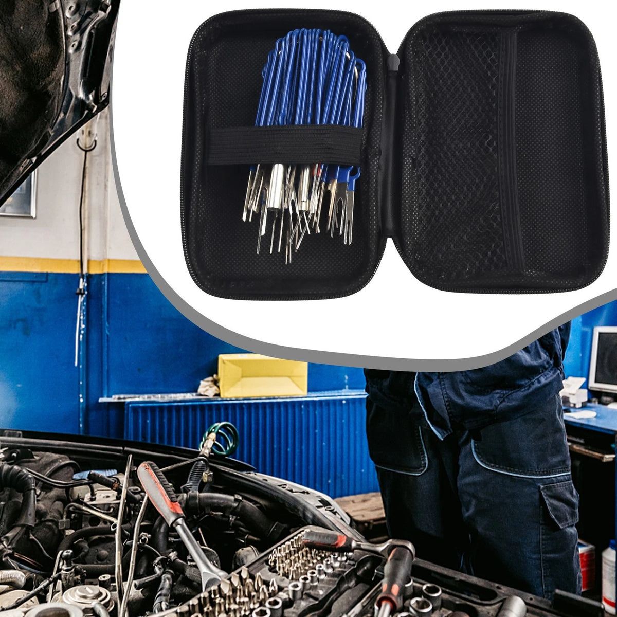 Sturdy and Reliable Pin Removal Tool Set 36Pcs Kit for Terminal Depinning