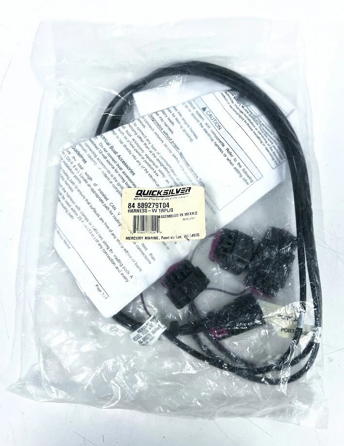 Quicksilver 84-889279T04, Harness Vessel View Triple / Quad, OEM