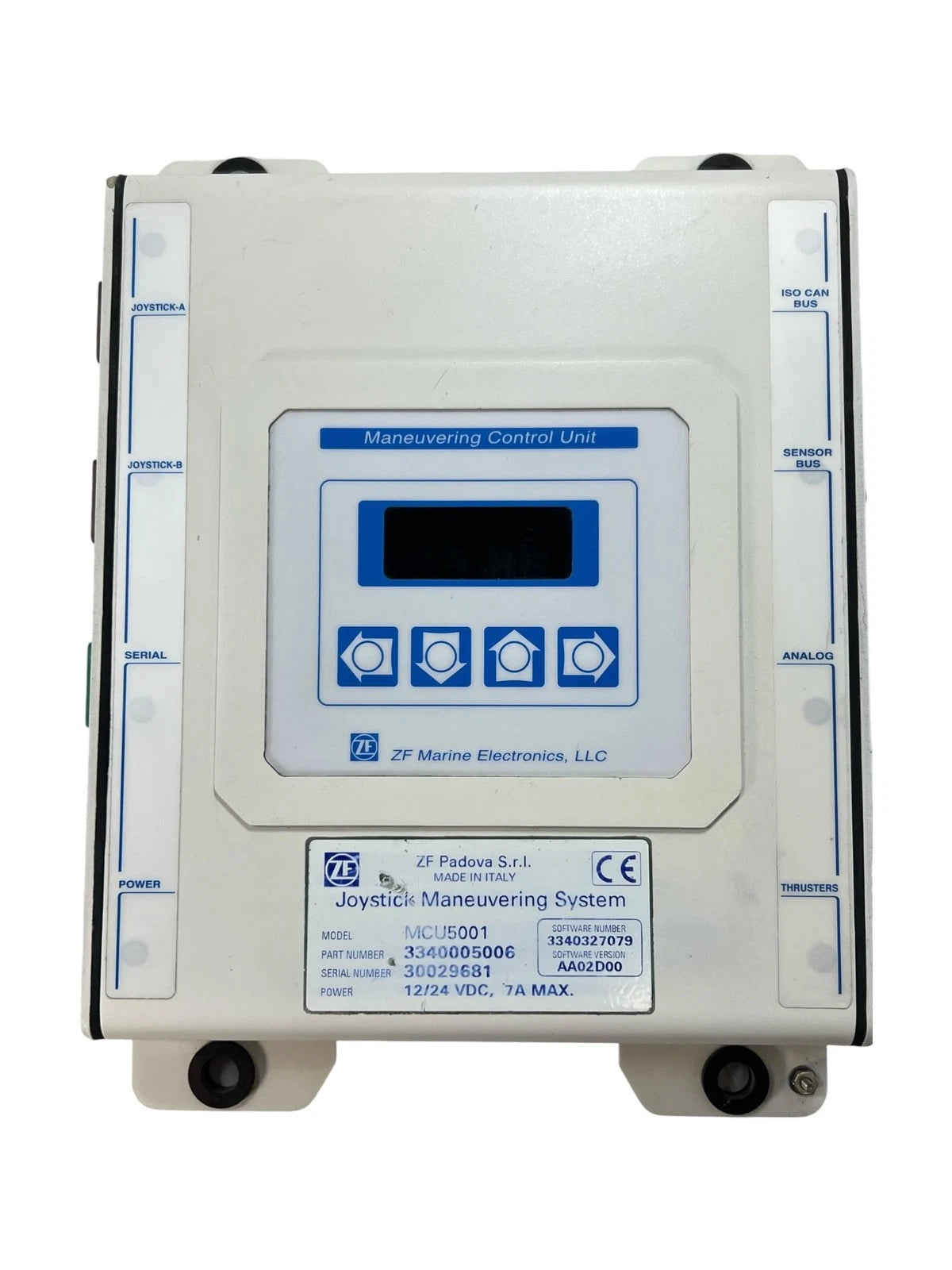 ZF Marine MCU5001, Control Unit for Maneuvering / Joystick, 12/24VDC, (see Info)