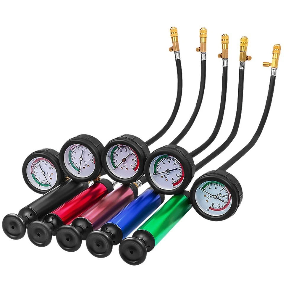 Car Cooling System Radiator Pressure Tester with Hand Pump and Pressure Gauge