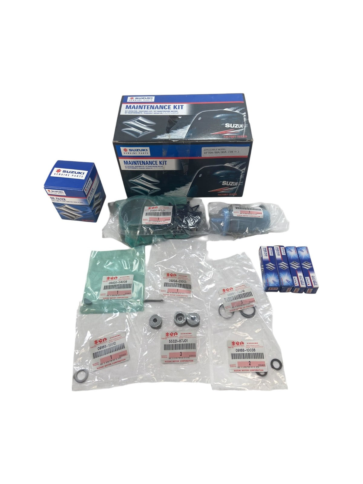 Suzuki 17400-87812, Maintenance Kit DF70A/80A/90A ('09~) OEM