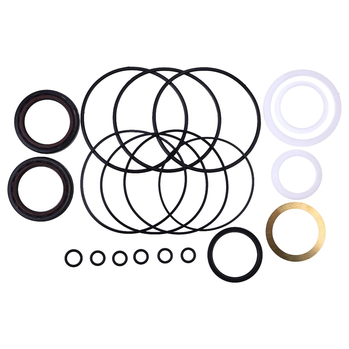 Hydraulic Motor Seal Kit 61252-000 for Eaton Char-Lynn 104 105 106 Series Motor