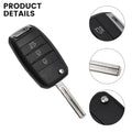 For Kia Car for Kia Rio 2014-2019 Remote Control Key 1pcs Blade Interior