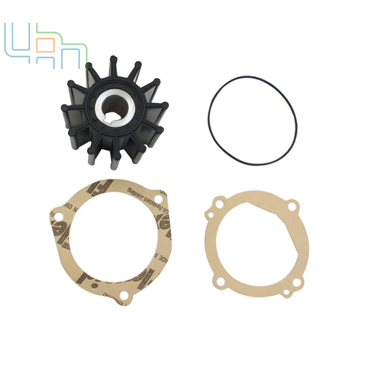 Water Pump Impeller Kit for Jabsco 18327-0001 Sherwood 15000k DJ Pump 08-36-1201