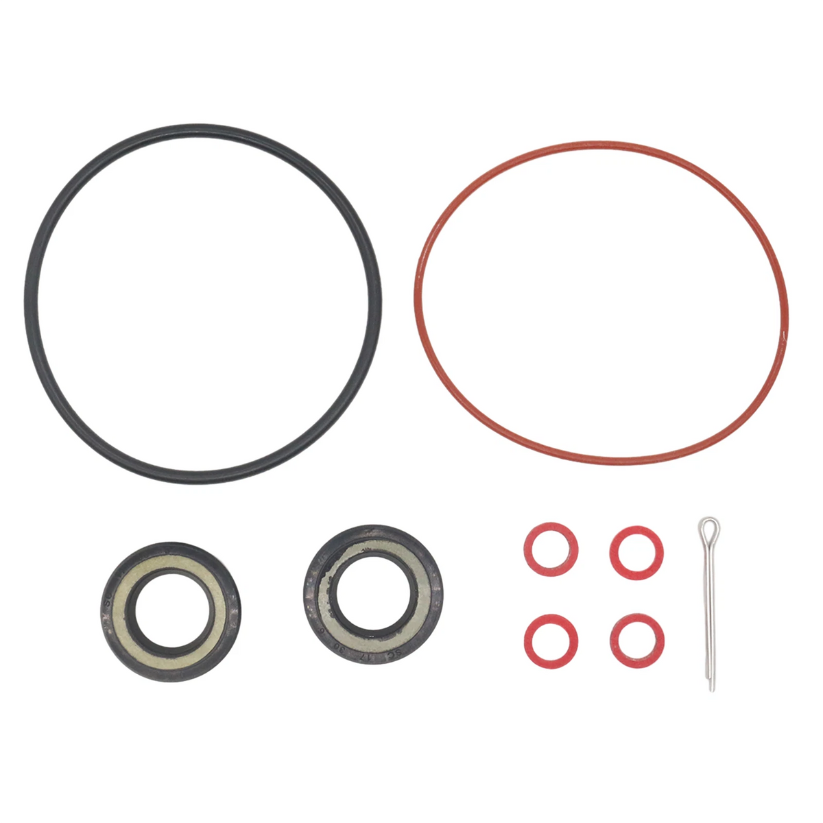 Lower Gearcase Unit Seal Kit 93101-17054 with Cotter Pin 91490-30030 for Yamaha