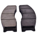 2X Brake Pad 11709042 6213353 for Volvo A20 A25 A30 4500 4600 5350B L70 L90 L120