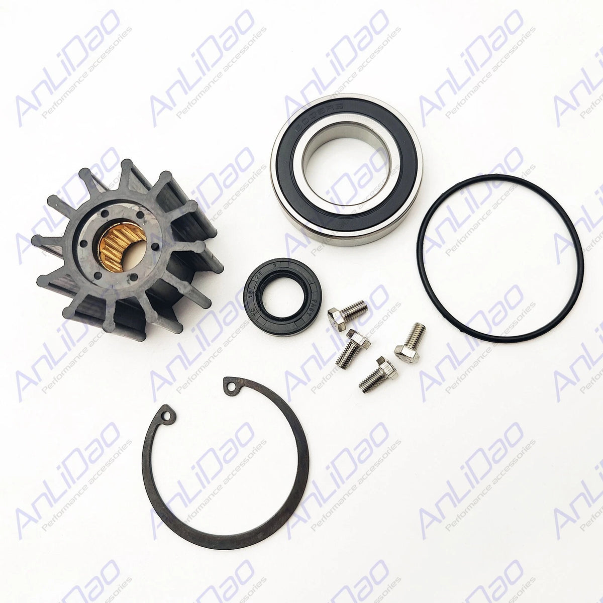 Volvo Penta Sea Water Pump Rebuild Kit 21213660 21214599 21214596 21951348