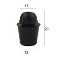 2Pcs Door Dampers Buffer Black Car Cover Rubber Stop High Quality