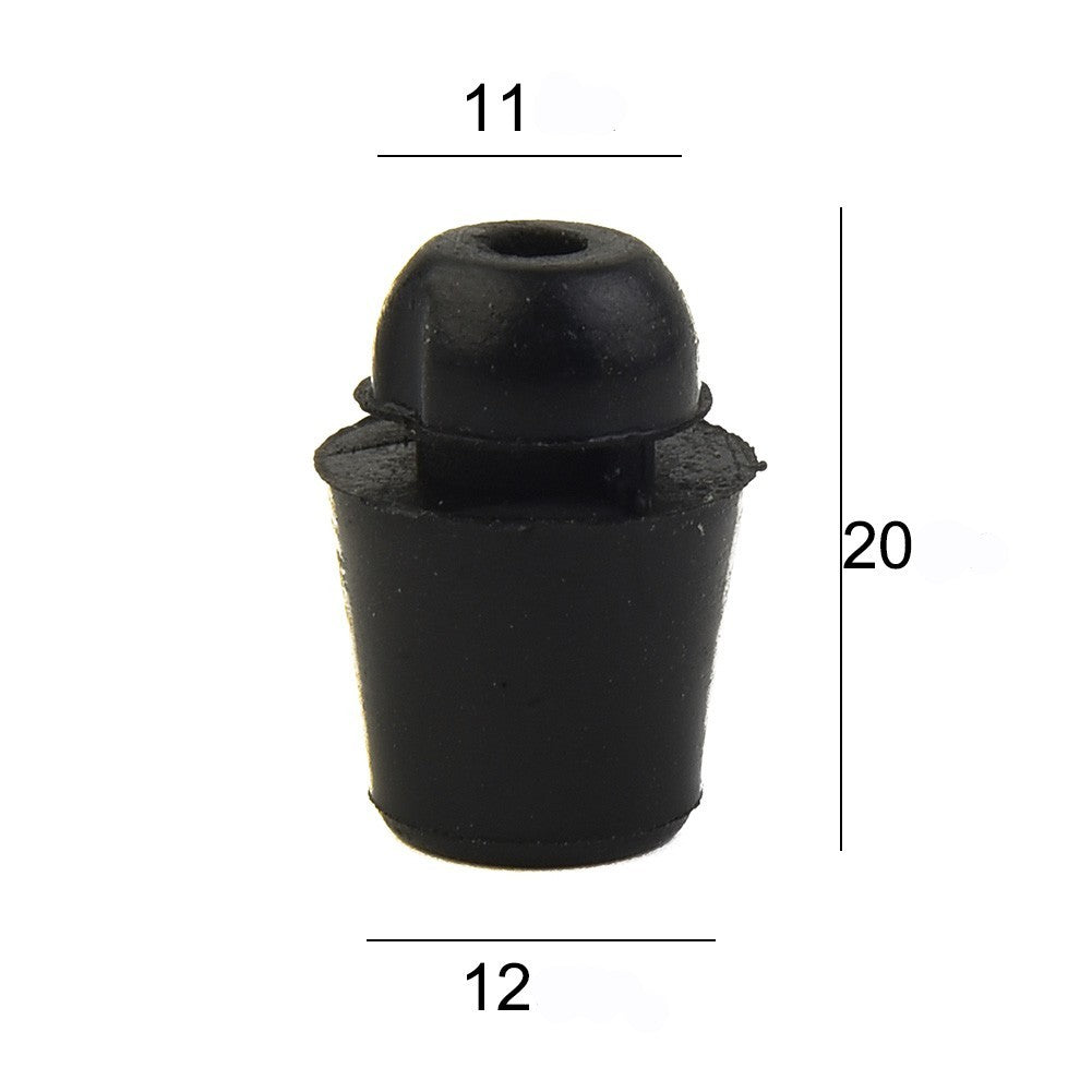 2Pcs Door Dampers Buffer Black Car Cover Rubber Stop High Quality