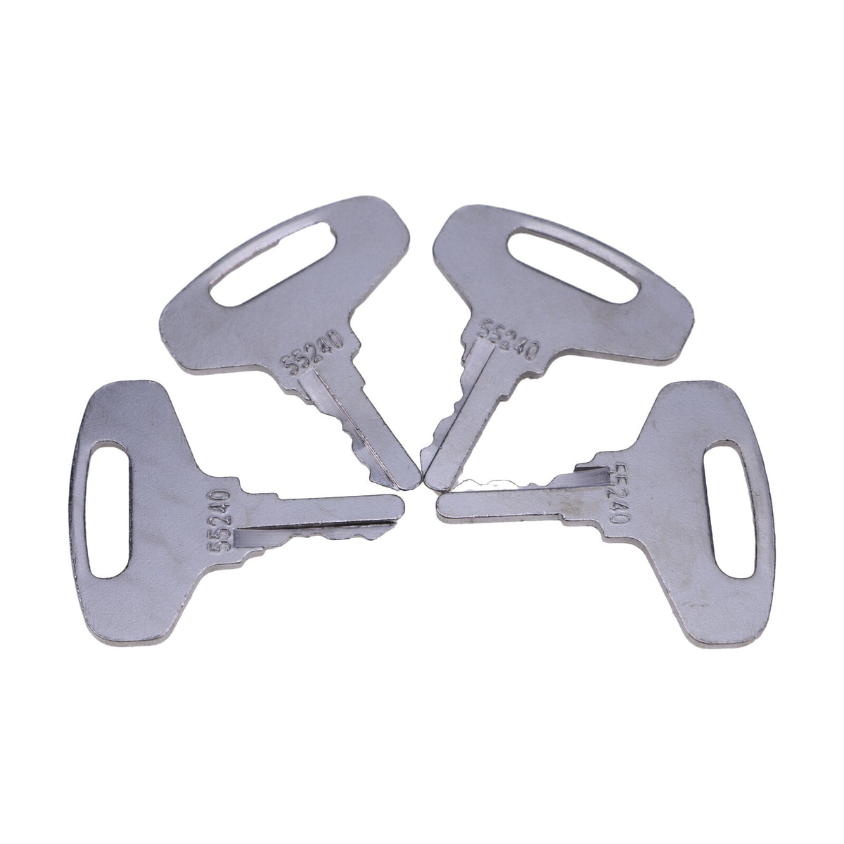 4 Keys 55240 66711-55240 for Kubota B4200 B5100 B5200 B6100 B6200 B7200 B8200