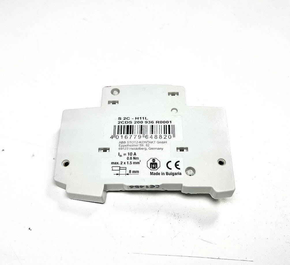 '- - ABB S2C-H11L, Auxiliary Contact, OEM