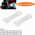 D-Ring Lock Extensions Helmet 1 Pair 3 1/2\" 1/4\" Stainless Steel