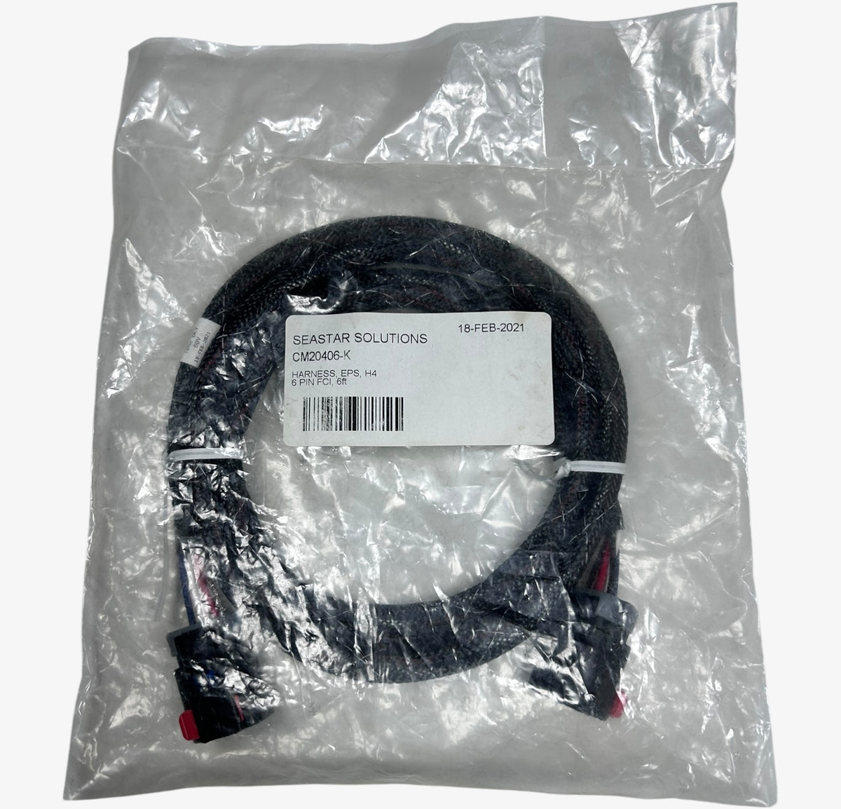 SeaStar Solutions CM20406-K, EPS , H4 6 Pin FCI Cable Harness 6 FT