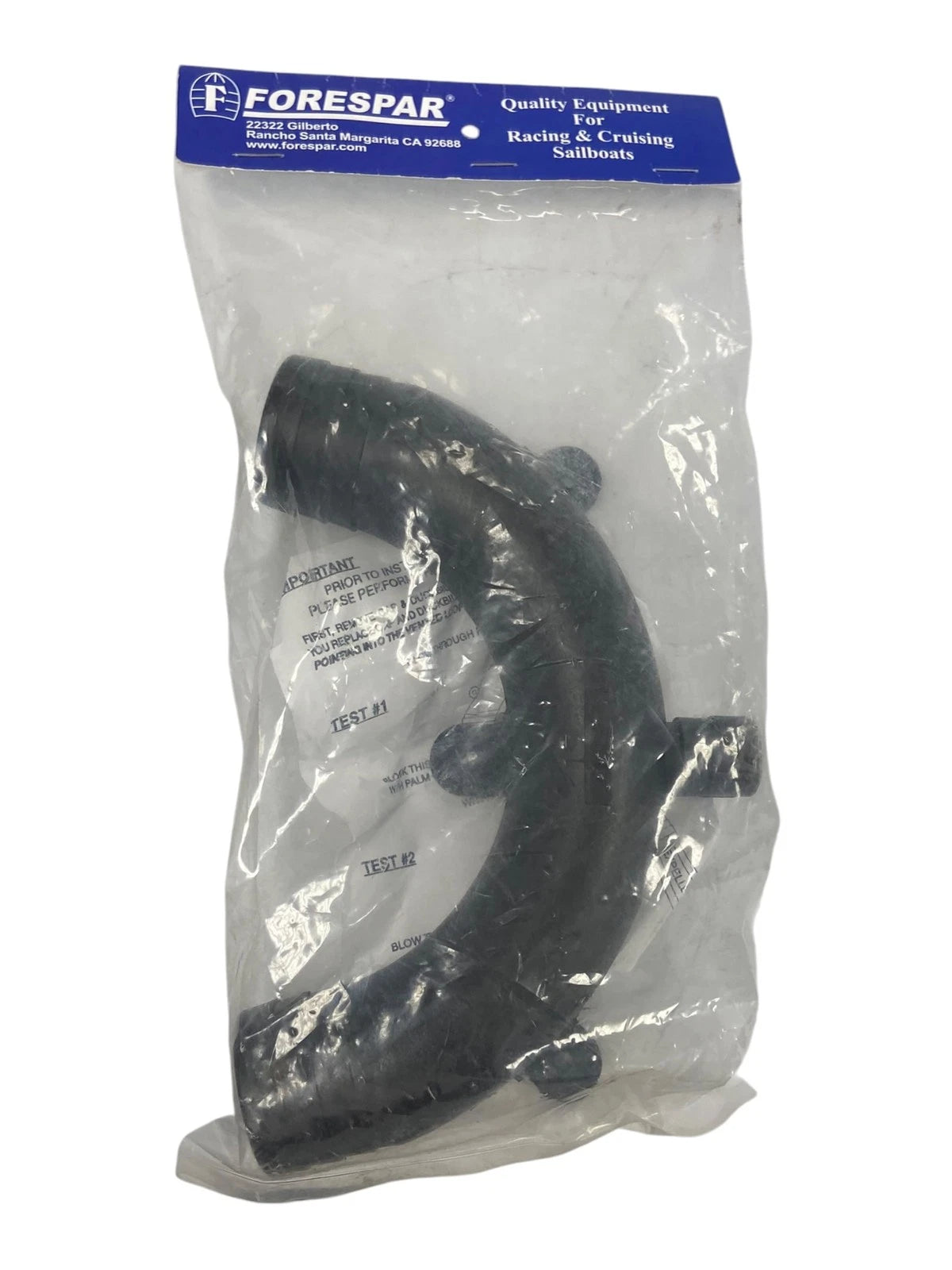 Forespar 903000, Marine Vented Loop 1 1/2" MF 840, Black, OEM