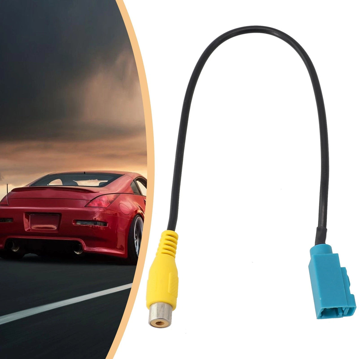 1*Rear View Reverse Camera Adapter Cable for C E W204