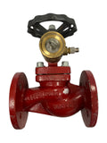 LK Valves Quick Closing Globe Valve DN40 with Universal Release Cylinder, See Info