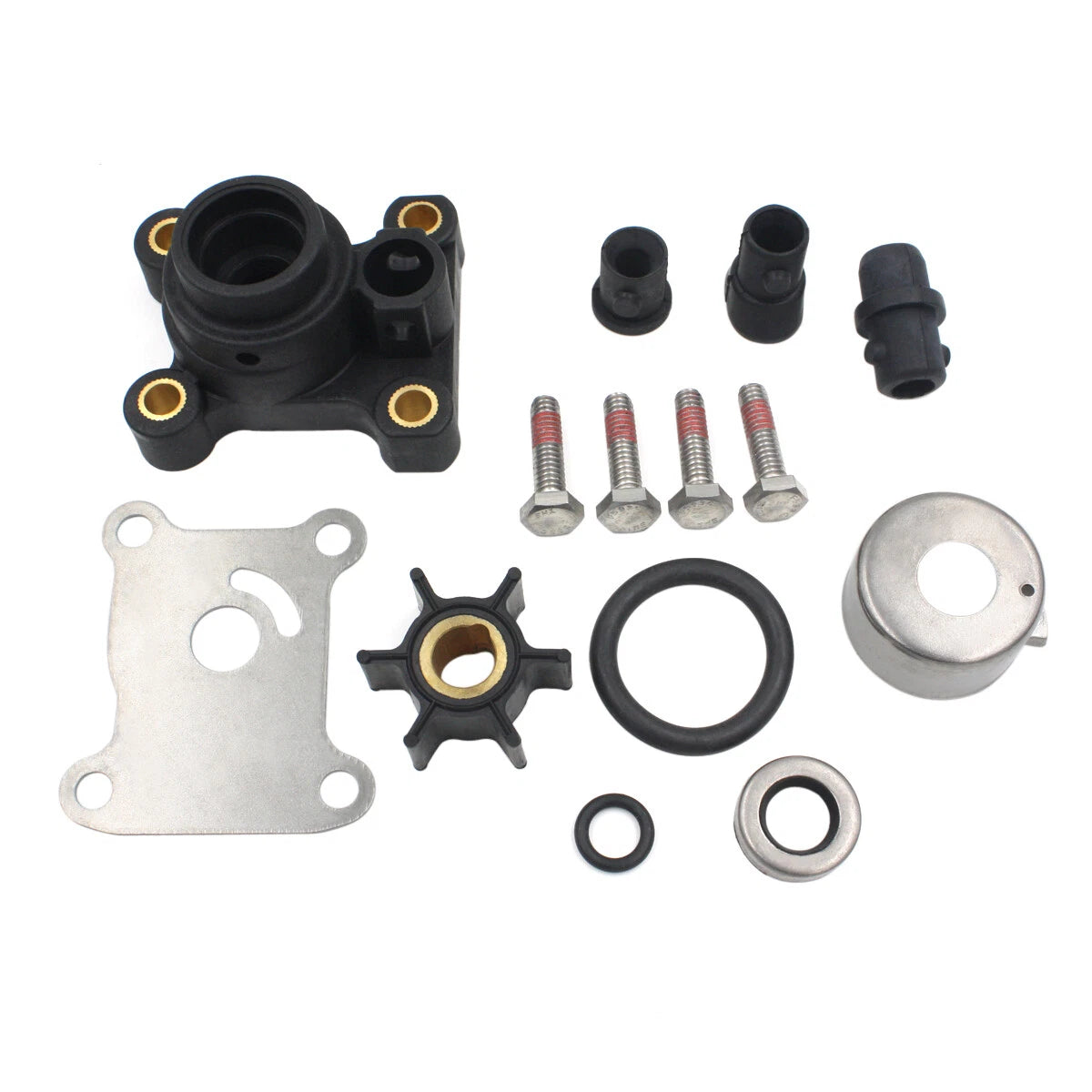 0386697 Water Pump Impeller Kit for Johnson Evinrude OMC 8 9.9 15 HP Outboard