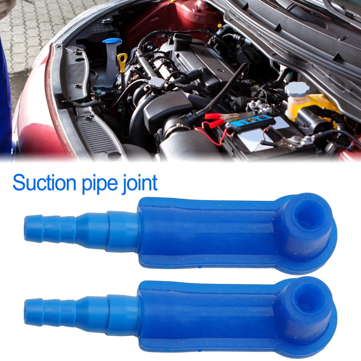 2Pcs Brake Bleeder Socket Rubber ABS Kit Seamless Fitting for Easy Installation