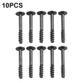 High Quality Lid Retaining Screw Air Filter Housing 10pcs Black Cleaner Box