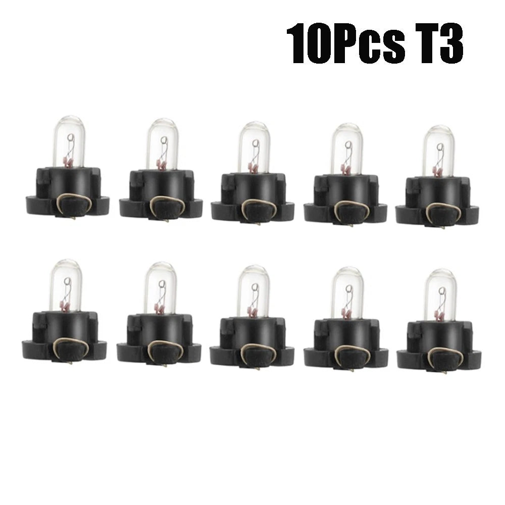5/10Pcs T3 T4.2 LED Bulbs Car Interior-Light S Auto Warming Indicator Lamp 12V