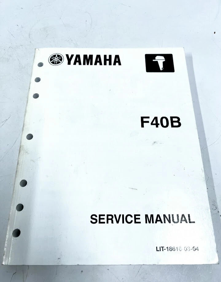 Yamaha LIT-18616-03-0 4, Service Manual, F40B