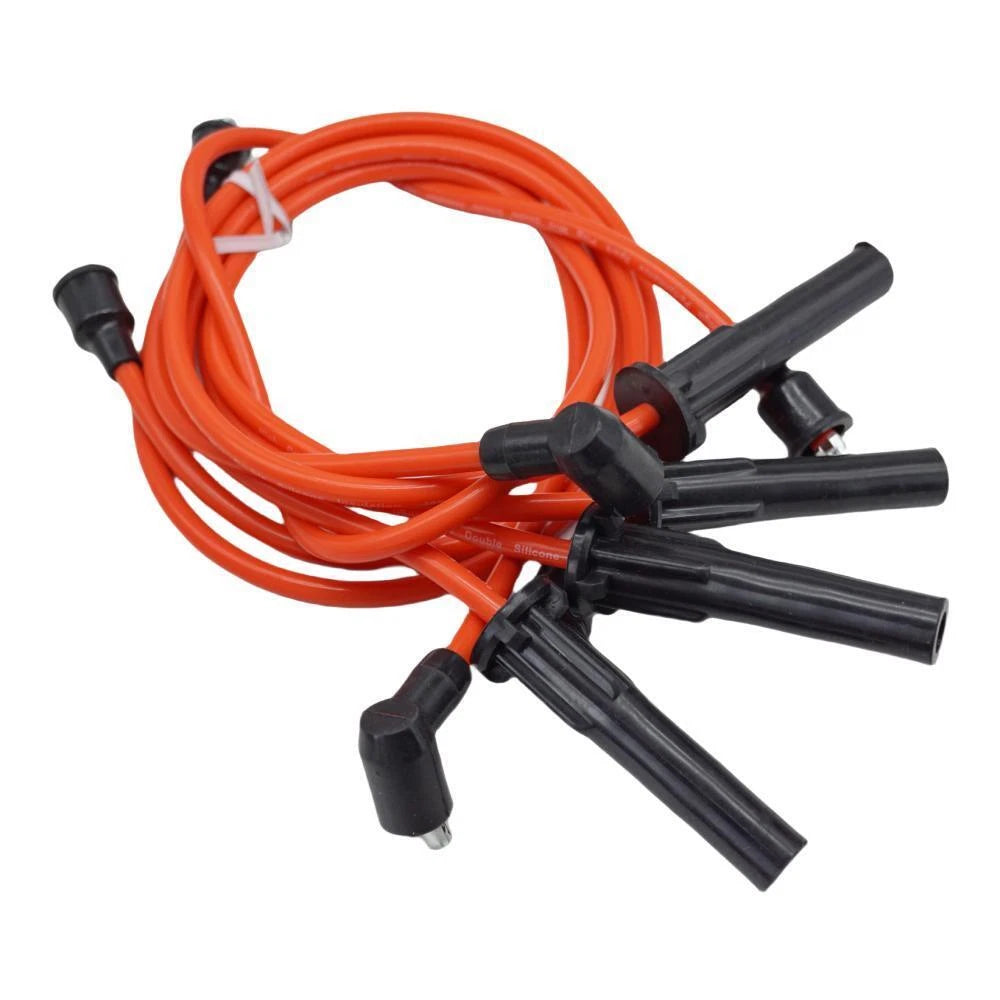 For Volvo Penta 4 Cylinder 230 AQ BB Spark Plug Wire Kit 875571 834365 9-28013