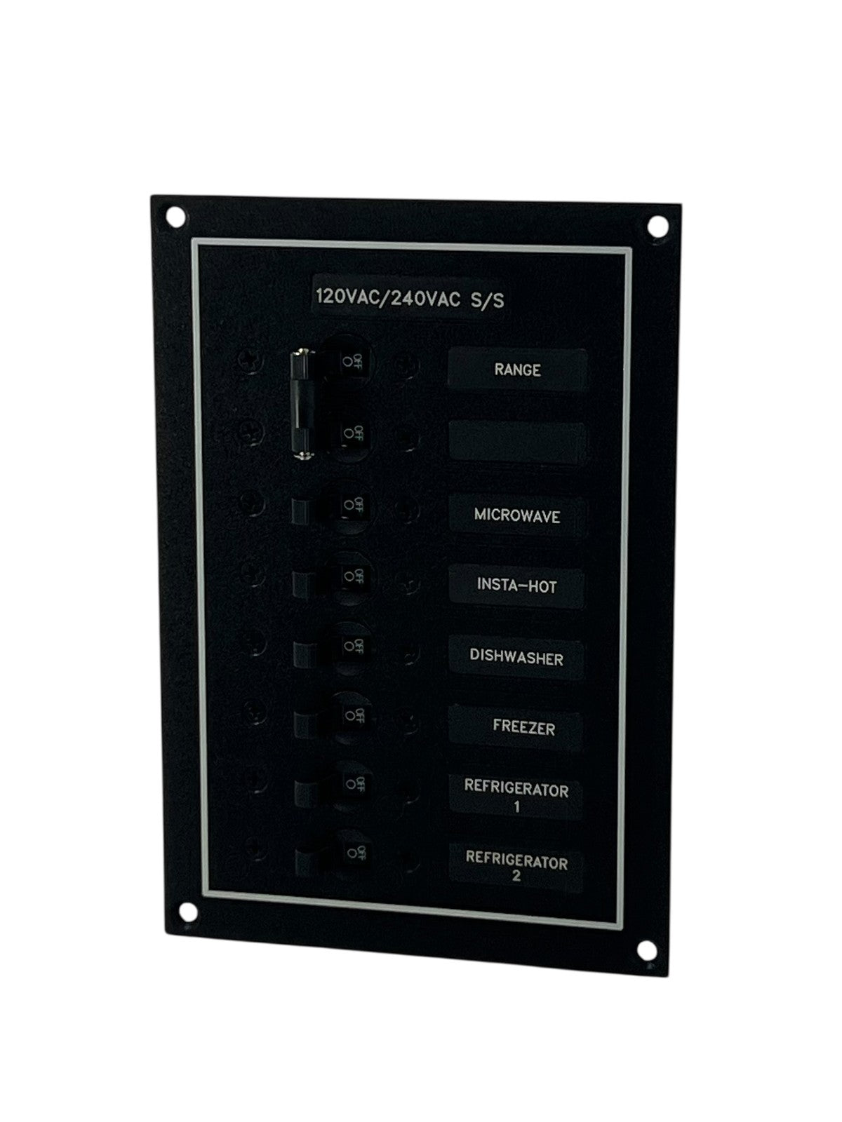 Paneltronics Marine Electrical AC Panel 120 VAC / 240 VAC, 8in X 5 1/2in