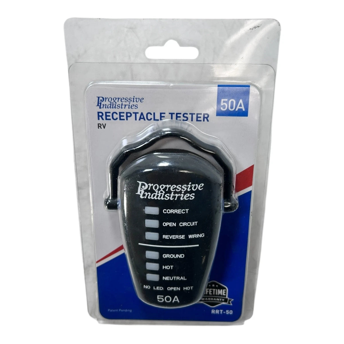 Progressive Industries RRT-50, RV Receptacle Tester - 50A
