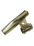 Tigress Gold Aluminum Rod Holder for 1 1/4in OD Pipe Fixed Angled Mount