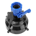RV Sewer Pipe Flusher with 90 Degree Flow Adjustment and Snowflake Pattern Tip