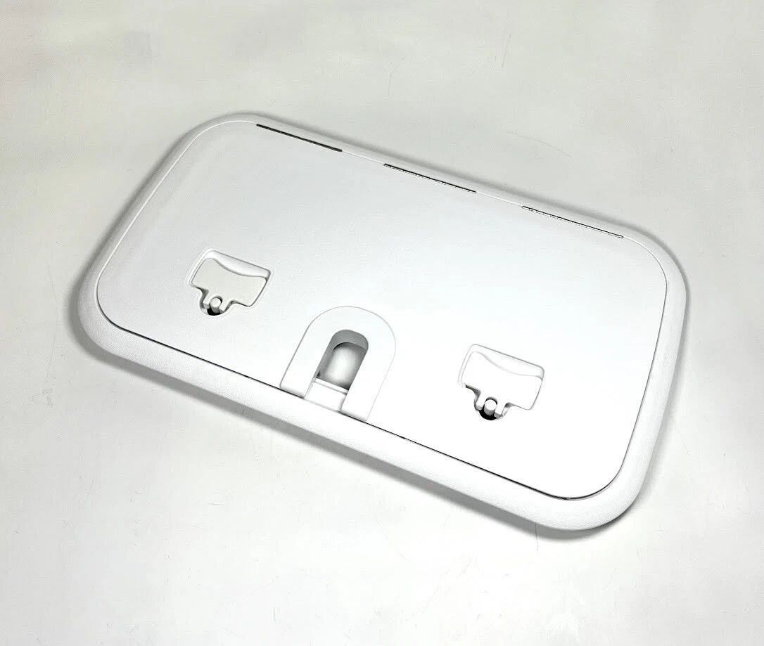 '- - Jim Black 11in X 19in, Anchor Rope Hatch, Deck Lid, Polar White, OEM