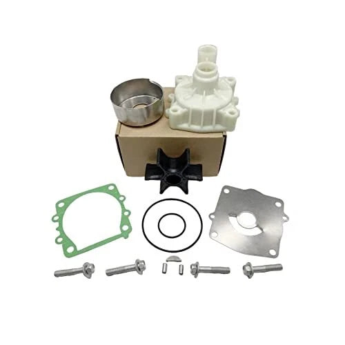 Water Pump Kit for Yamaha 115 130 HP 2 Stroke (1984–1990) 6E5-44311-00-00 6E5-W0078-01