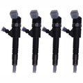 4X Fuel Injector 129E00-53100 0445110507 for Yanmar Engine 4TNV98C 4TNV98 4TNV88