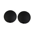 For Smart Fortwo 2008 2016 Rear Bumper Towing Eye Cover Black Design Set (2pcs)