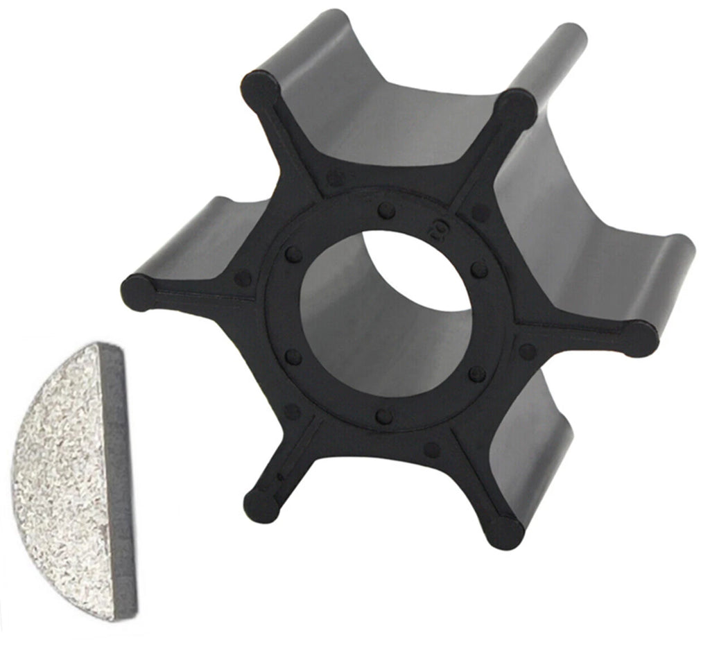 Water Pump Impeller with Key 17461-93901 18-3099 for Suzuki Outboard 2Str 9.9 15 HP