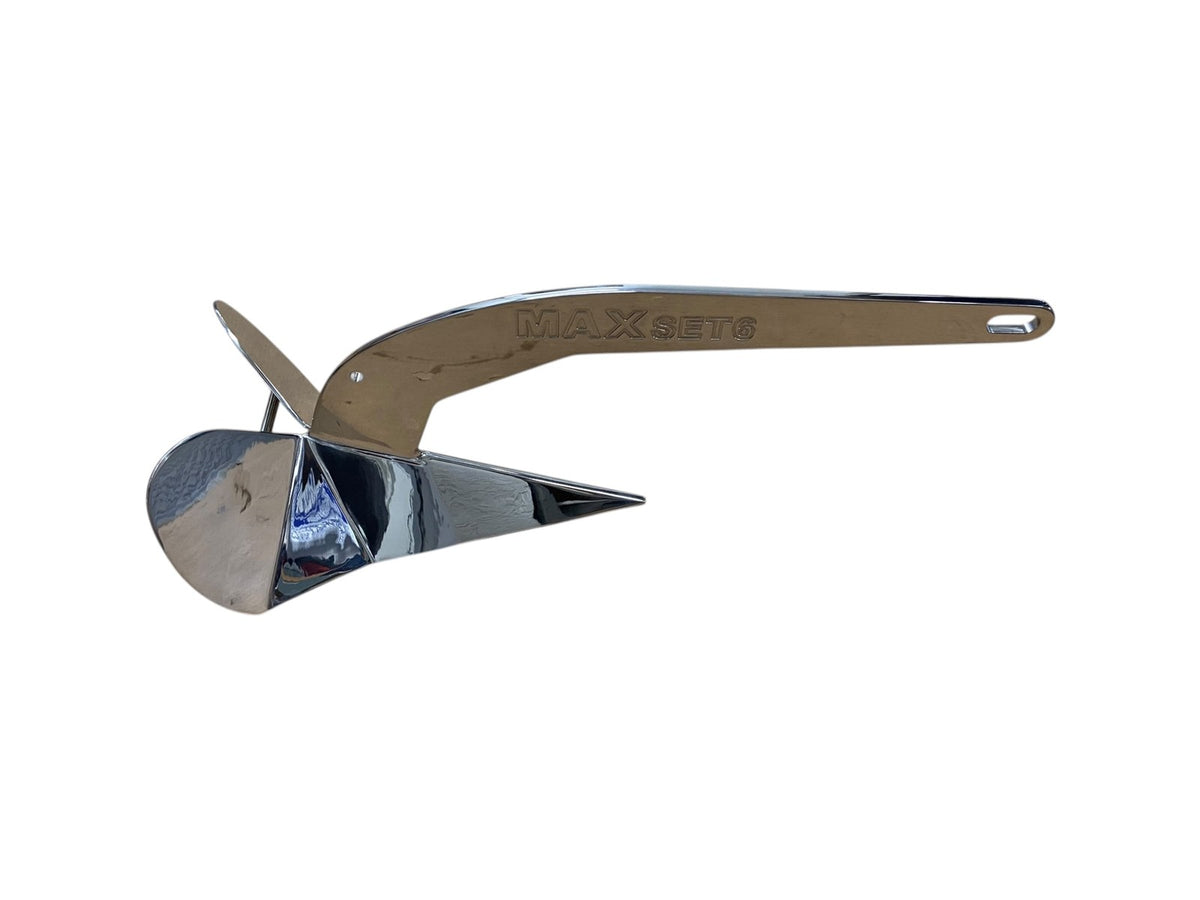 Maxwell MAXSET 6 Stainless Steel Anchor, 13 Lbs. / 6 Kg, P105055